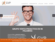 Tablet Screenshot of grupoventaproactiva.com